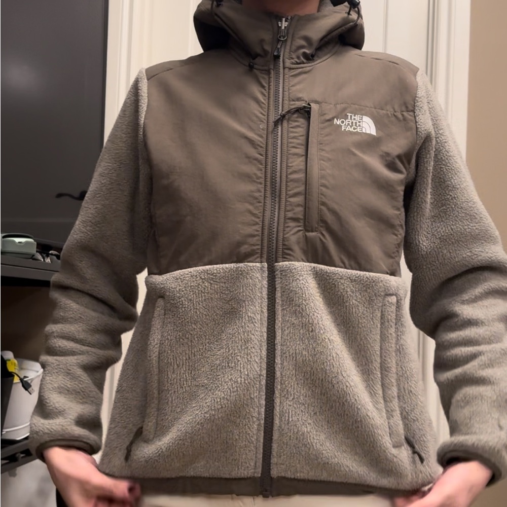 Vintage North face fleece zip